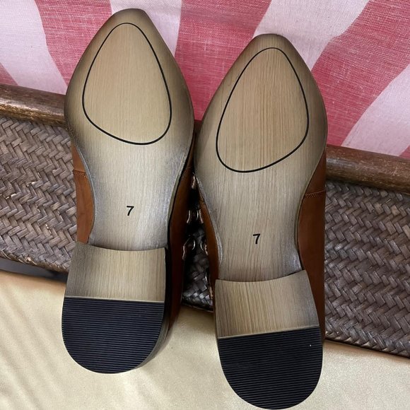 NWB Encore by Fiesso Leather Shoes Sz 7 - Picture 7 of 9